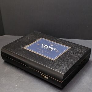 Rocky Patel,Black Wooden Empty Cigar Box.